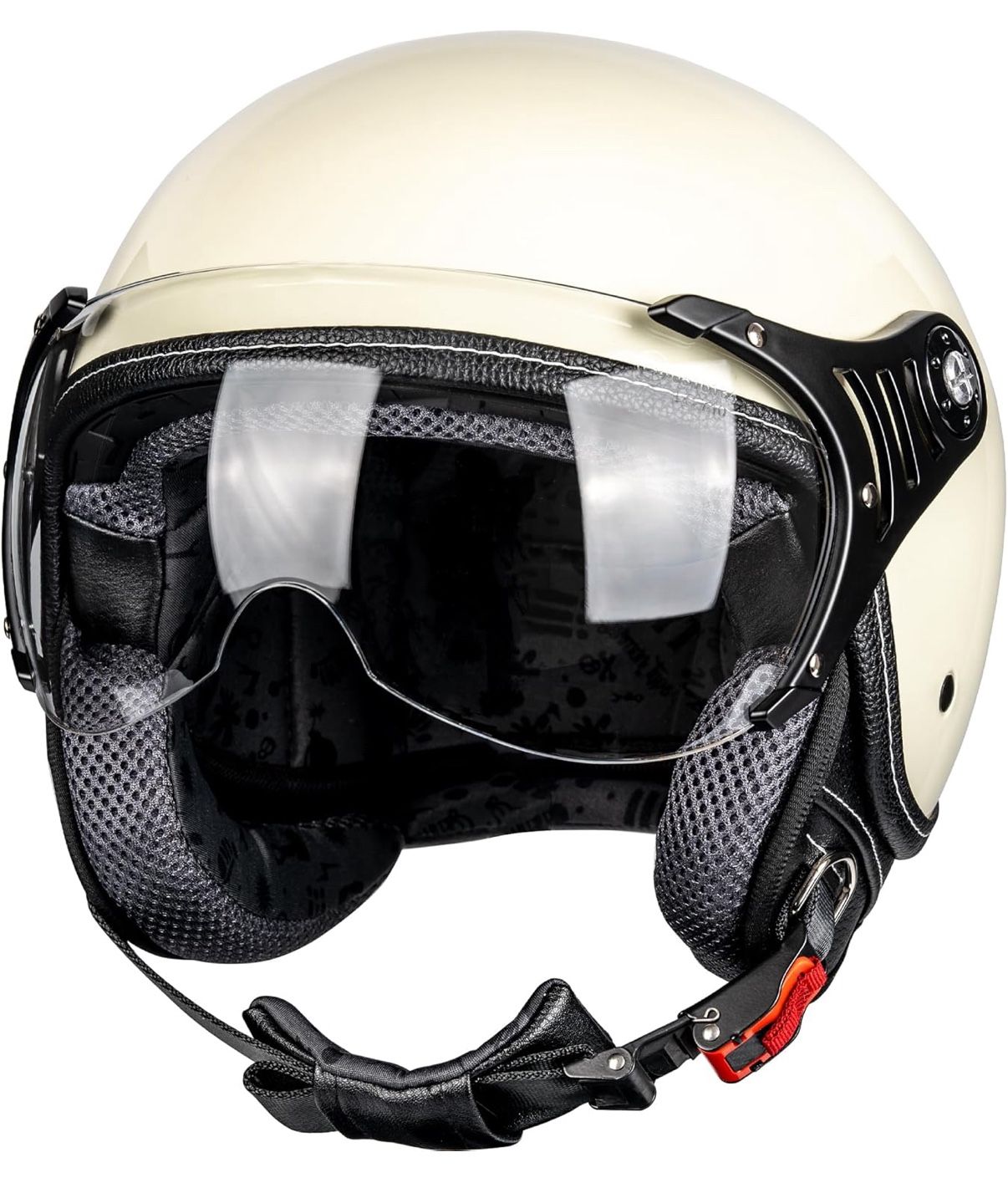 Retro Open Face 3/4 Motorbike Helmet