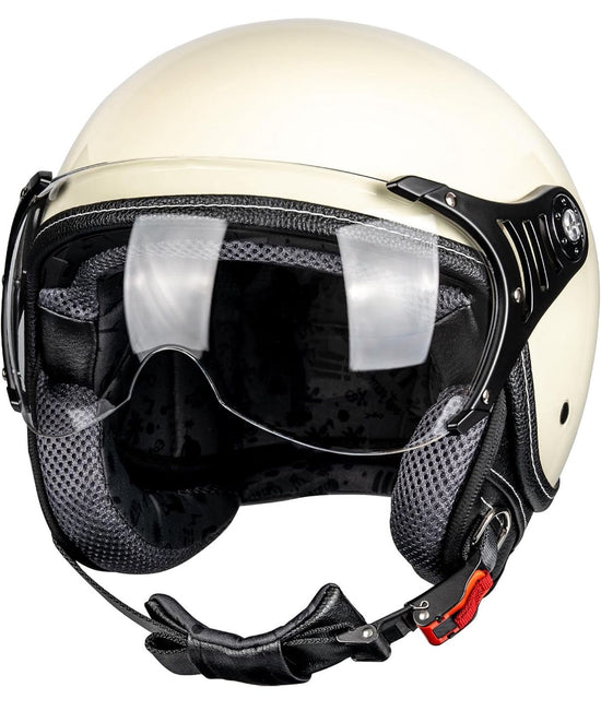 Retro Open Face 3/4 Motorbike Helmet
