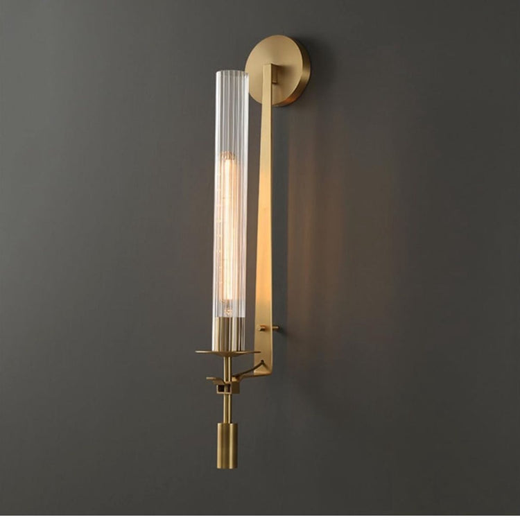Brass Wall Light Fixture