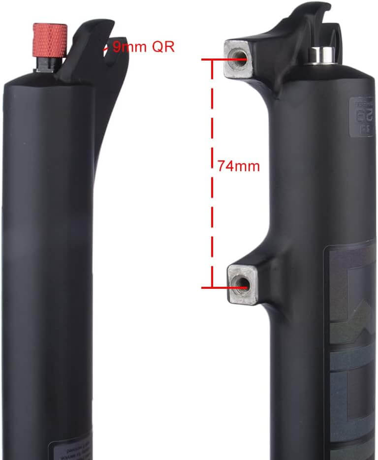 BOLANY Mountain Bike Air Suspension Fork