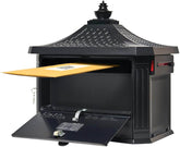 Secure Locking Mailbox Black Large