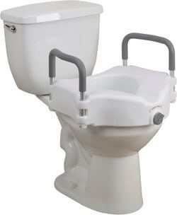  Raised Toilet Seat for Handicapped