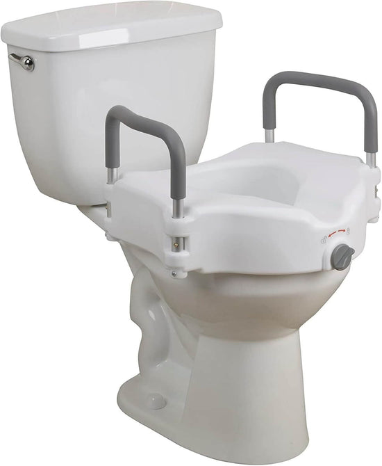  Raised Toilet Seat for Handicapped