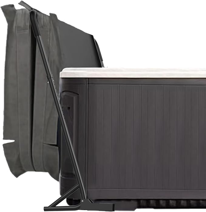 Adjustable Hot Tub Cover Lifter Spa Cover Removal System for Easy Access