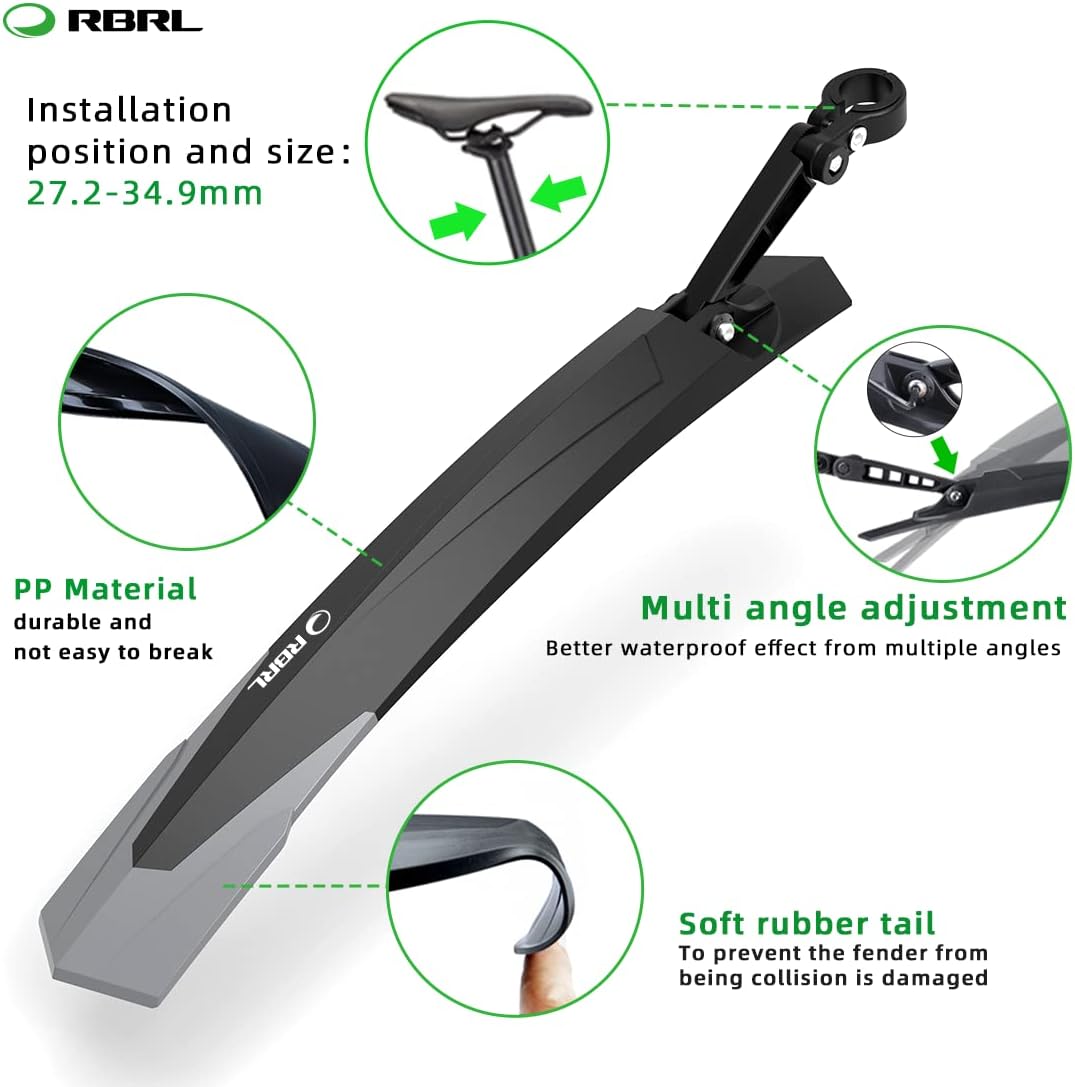 RBRL Bike Fender Adjustable