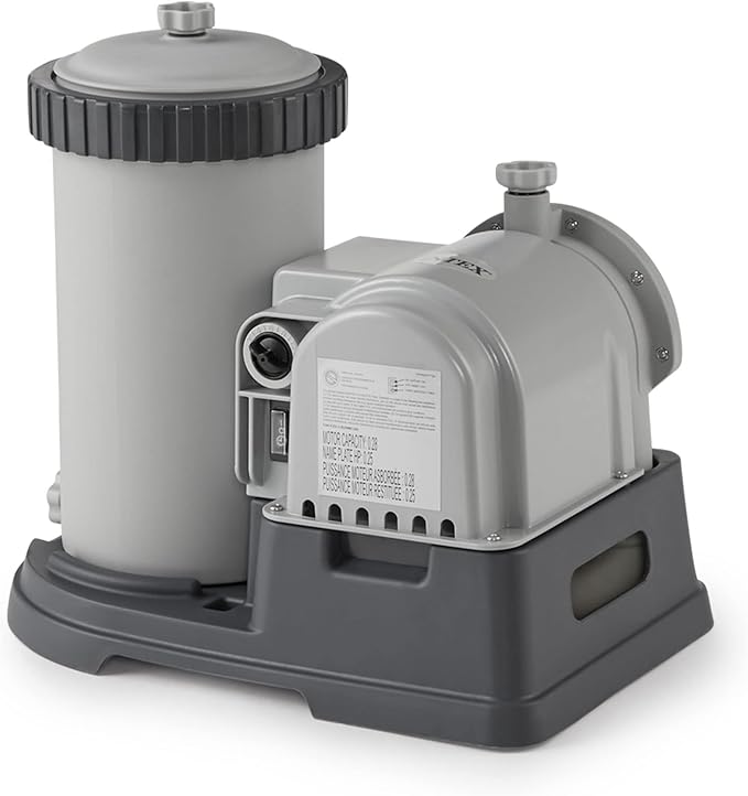 Intex Krystal Clear Cartridge Filter Pump 2500 GPH for Above Ground Pools