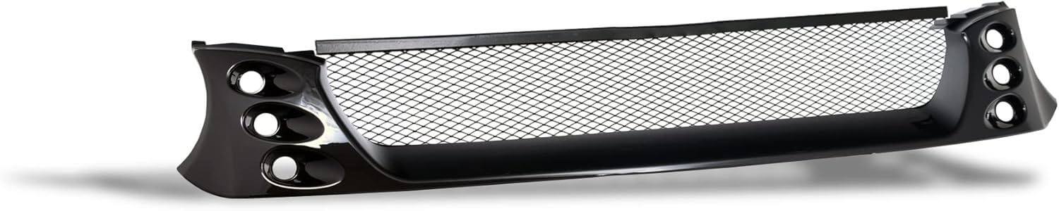 Piano Black Aluminum Mesh Grille