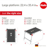 Hailo TP1 Adjustable Staircase Work Platform