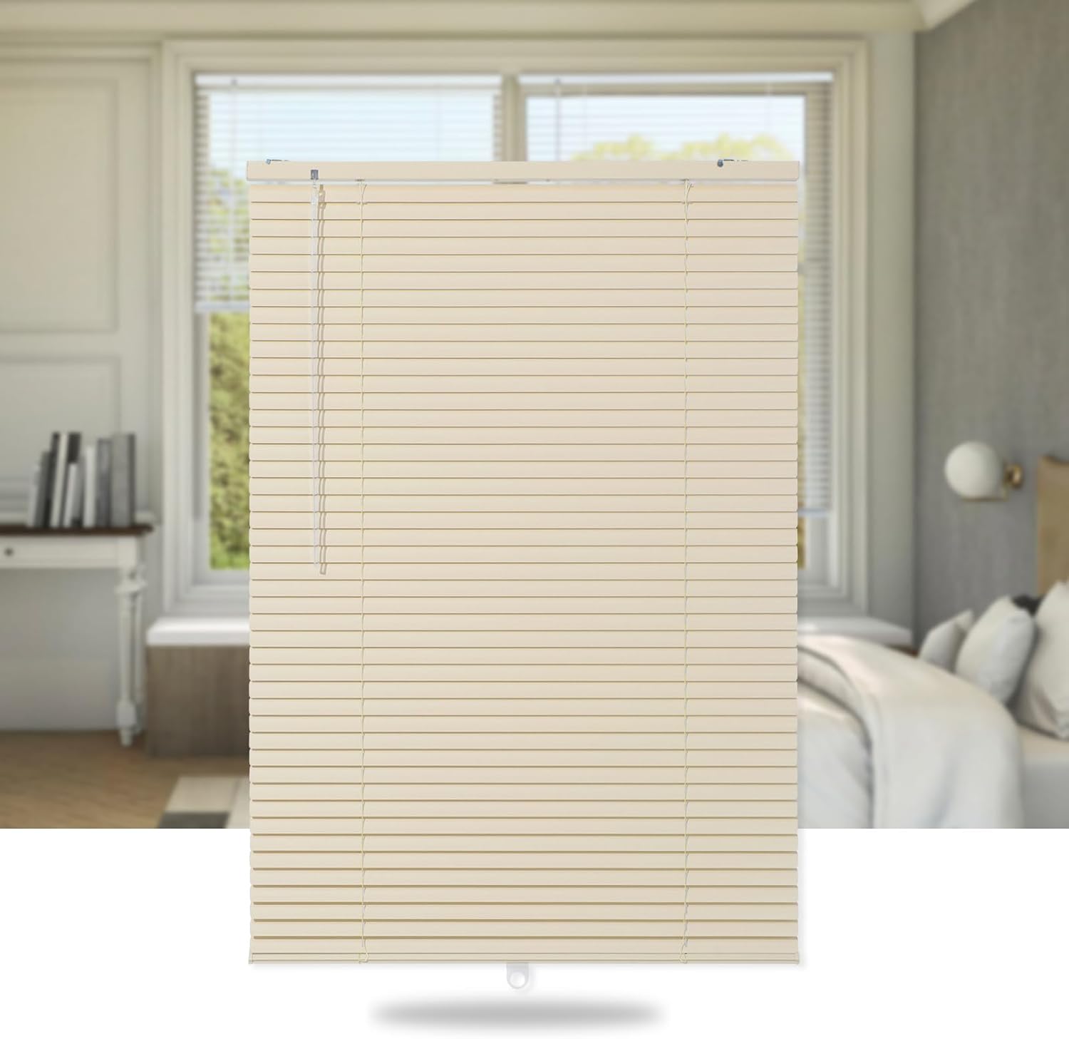 Cordless Aluminum Mini Blind 1" Slat