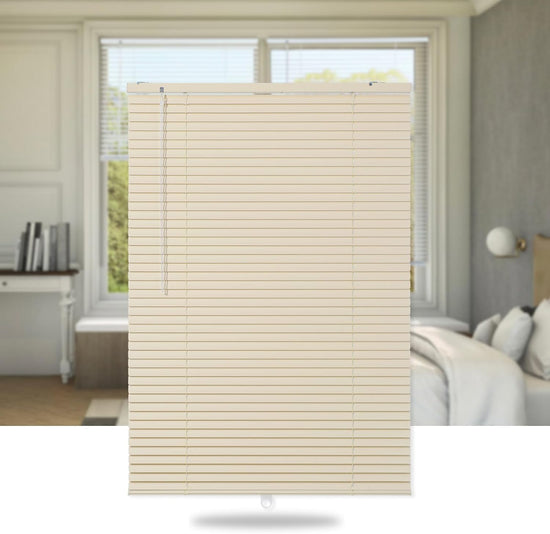 Cordless Aluminum Mini Blind 1" Slat
