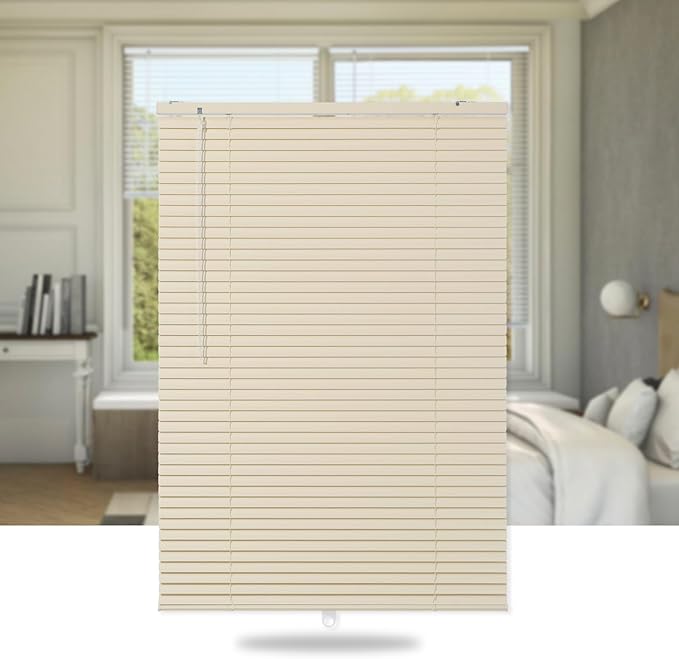 Cordless Aluminum Mini Blind 1" Slat