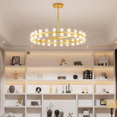 40-Light Gold Chandelier