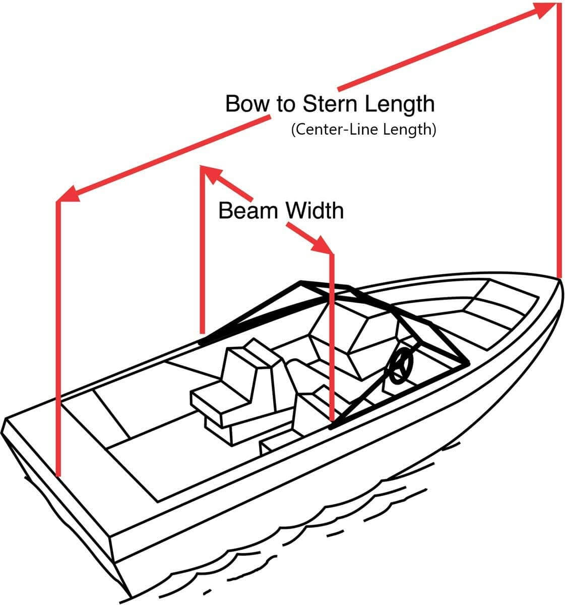 Pontoon Boat Cover 15-16ft