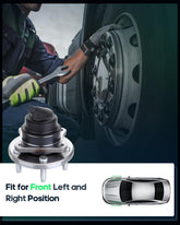 SCITOO 2x Wheel Hub Bearing Assembly