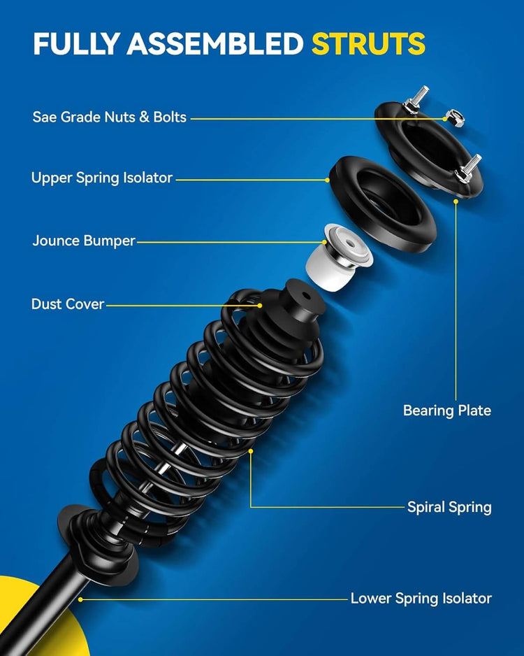 PHILTOP Front Struts Shock Absorber