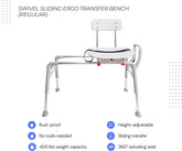 EagleHealthSlidingShowerChair