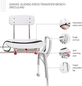 EagleHealthSlidingShowerChair
