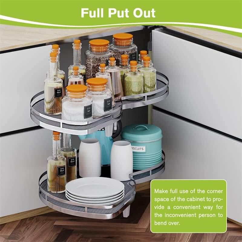 Blind Corner Cabinet Soft Close Organizer