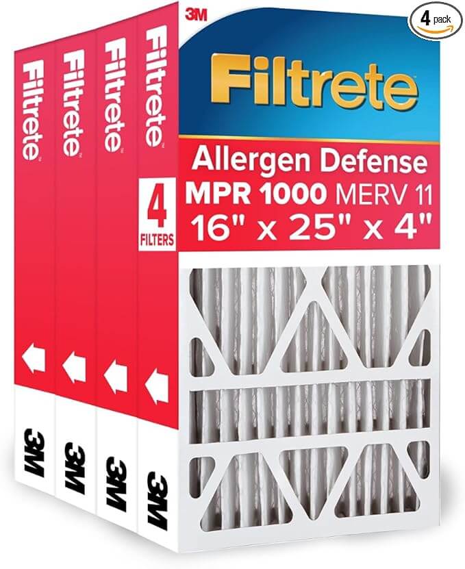 Filtrete 16x25x4 AC Furnace Air Filter