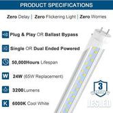 Modern 25W LED Vanity Light