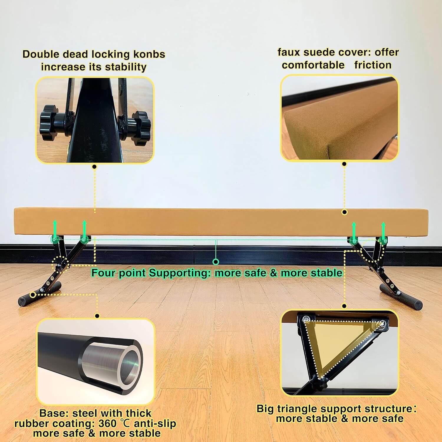 Adjustable Gym Beam