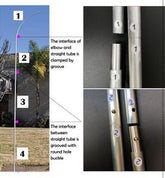 Portable Swooper Flag Pole Kit