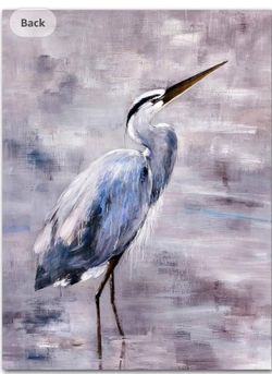 Abstract Heron Art
