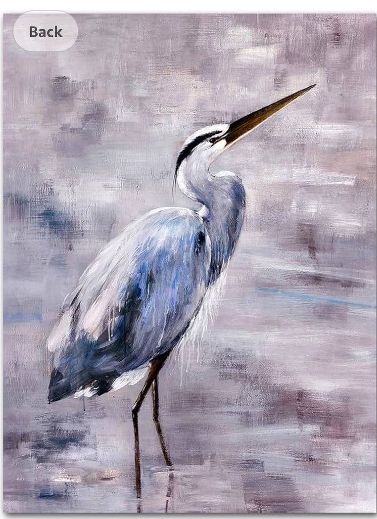 Abstract Heron Art