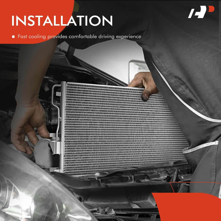 A-Premium AC Condenser for Chevrolet GMC