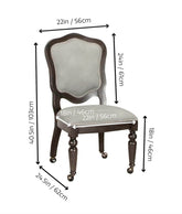 Gray Dining Chair Casters