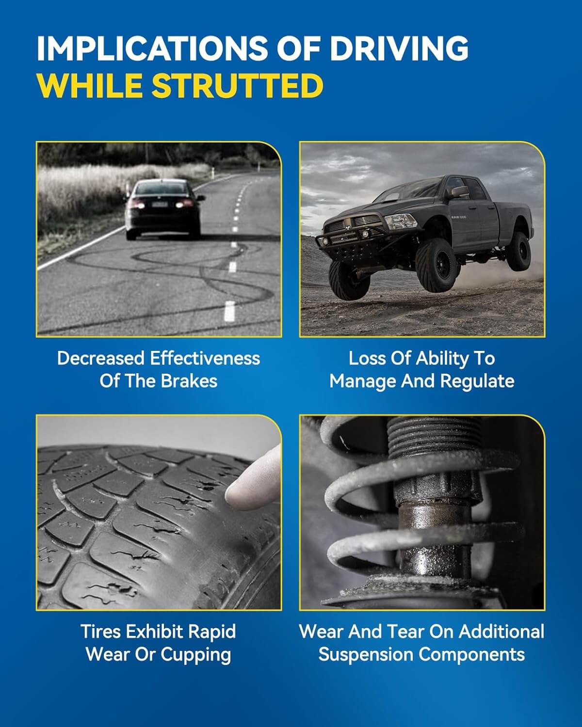PHILTOP Front Struts Shock Absorber