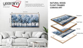 Blue Forest Framed Wall Art