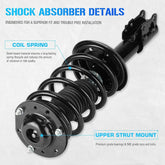 Premium Front Struts w/Coil Springs Shock Absorbers