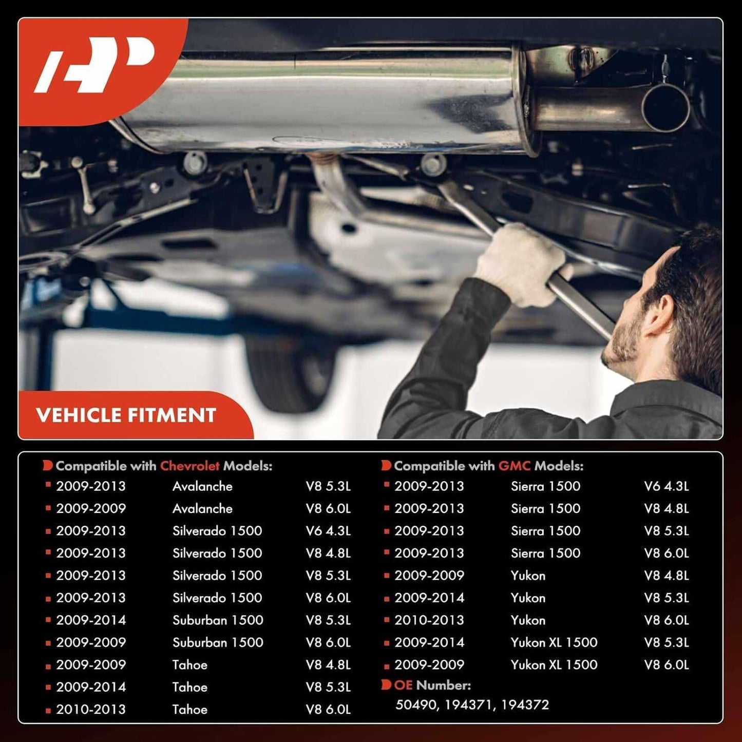 Catalytic Converter Kit for Chevy & GMC