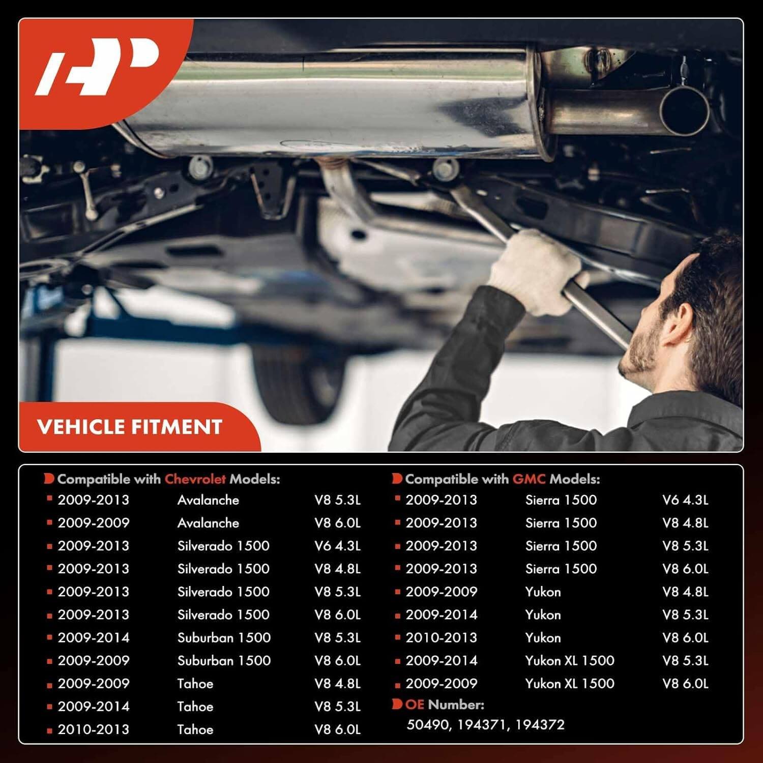 Catalytic Converter Kit for Chevy & GMC