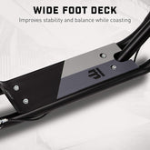 Mongoose Trace Air Scooter: 12-inch Air Tires for Smooth Ride & Fun