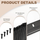 Garage Door Brush Seal 12 Pack