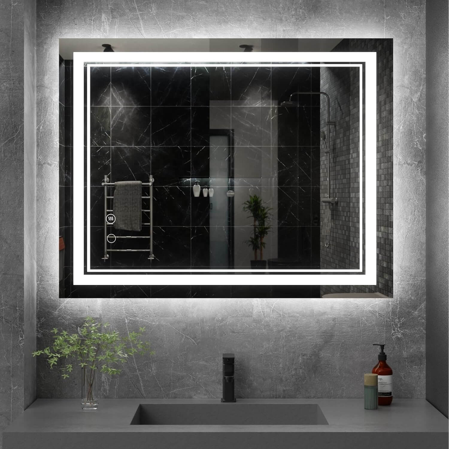 28" LED Bathroom Mirror
