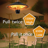 DONYER POWER 1500W Electric Patio Heater