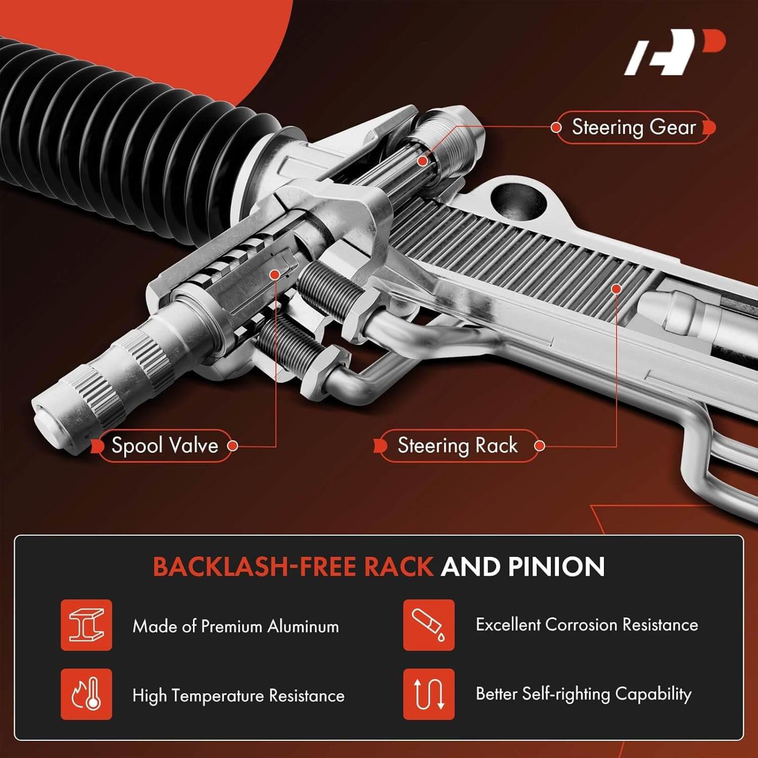 Hydraulic Power Steering Rack