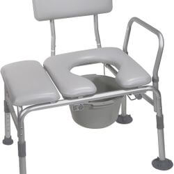 Transfer Bench Commode Chair
