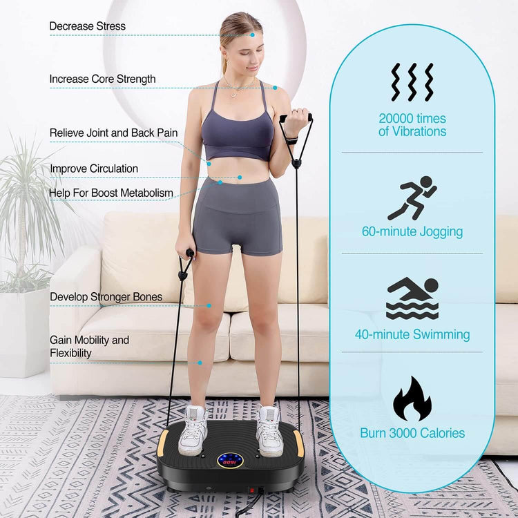 Whole Body Vibration Plate Fitness