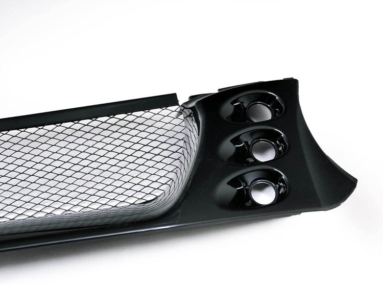 Piano Black Aluminum Mesh Grille