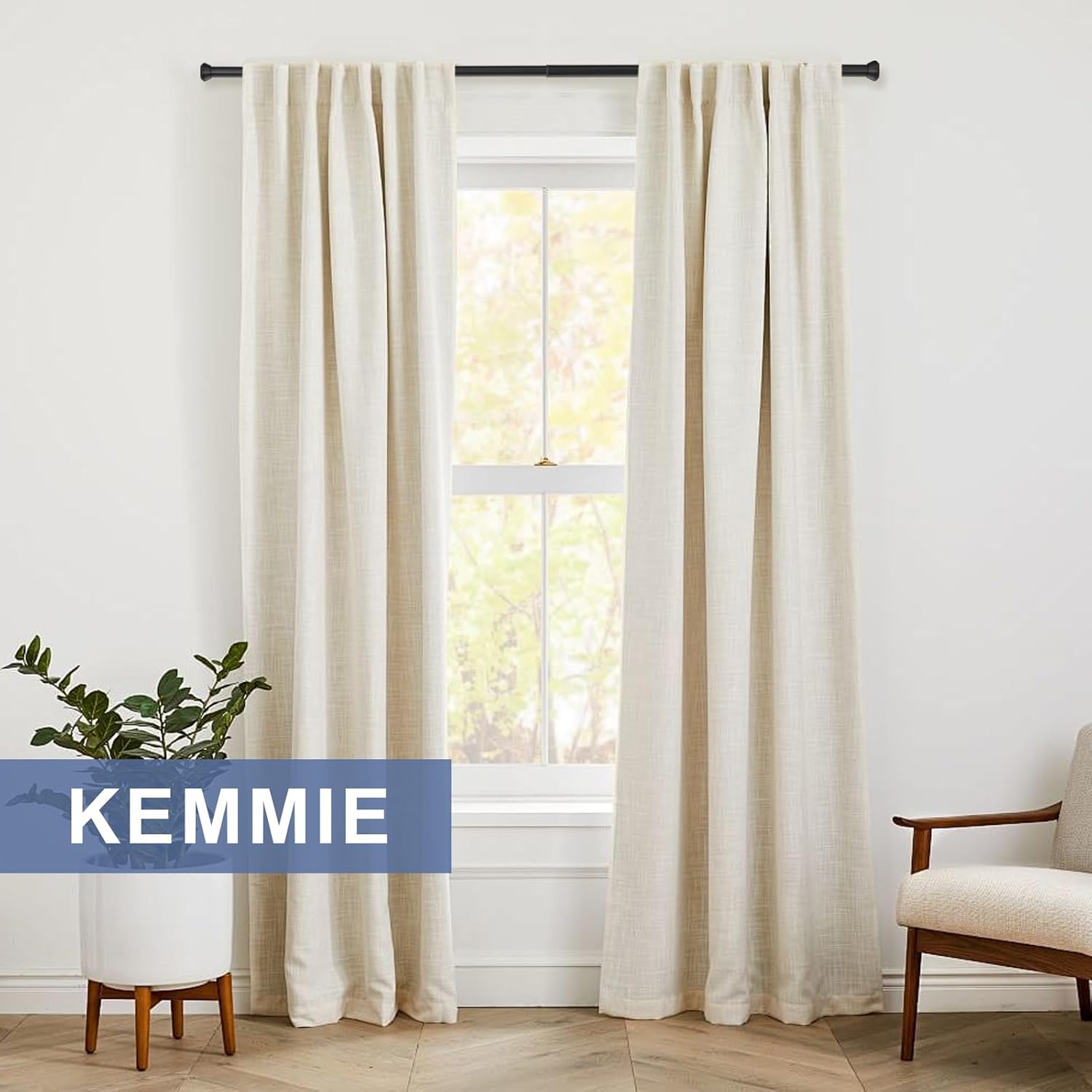 Telescoping Curtain Rods 28-48 Inch