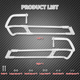 Chrome Saddlebag Guard Mounts for Harley Touring Models 2014-2023