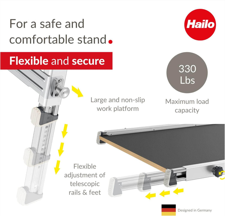 Hailo TP1 Adjustable Staircase Work Platform