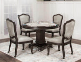Gray Dining Chair Casters