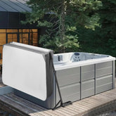 Adjustable Hot Tub Cover Lifter Spa Cover Removal System for Easy Access