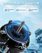 Powerful 1.5 HP Pool Pump Motor and Seal Kit for Hayward Pumps