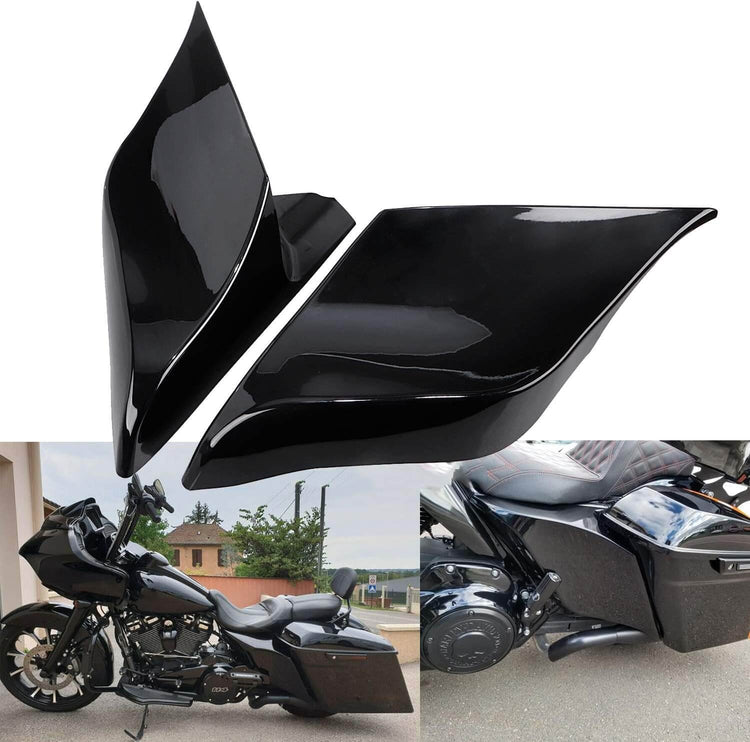 Harley Vivid Black Side Covers
